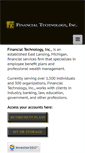 Mobile Screenshot of financialtec.com